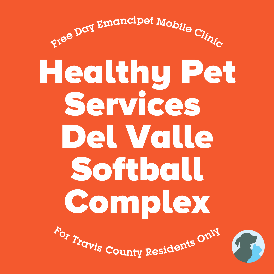 Emancipet Free Day Mobile Clinic Del Valle Softball Complex