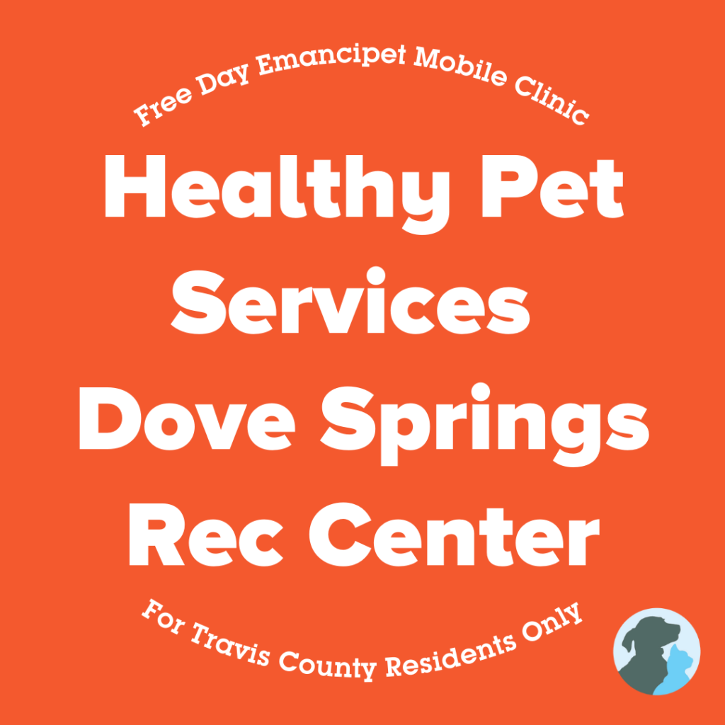 Emancipet Free Day Mobile Clinic Dove Springs Rec Center