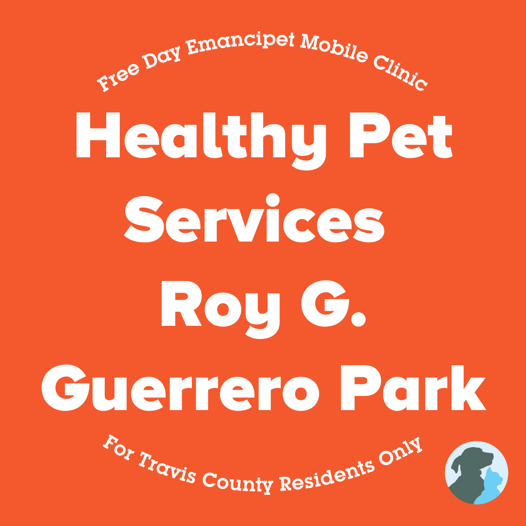 Emancipet Free Day Mobile Clinic Roy G. Guerrero Park