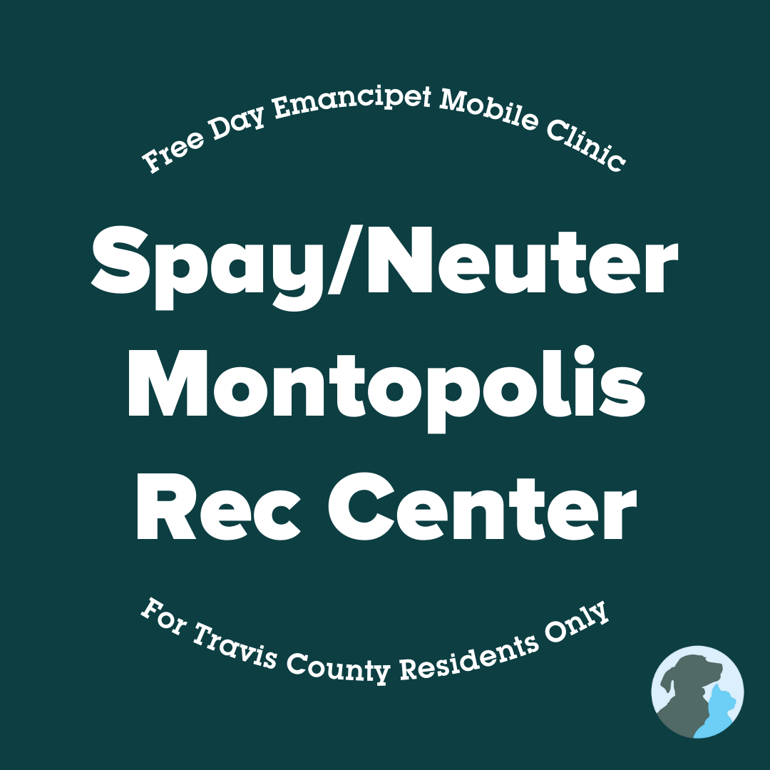Emancipet Free Day Mobile Clinic Montopolis Rec Center