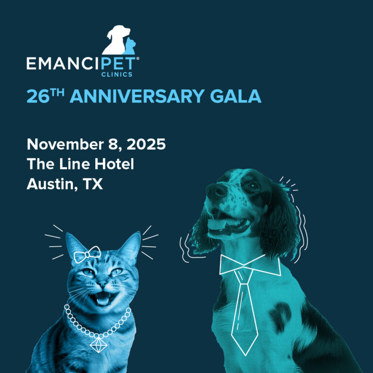 Emancipet's 26th Anniversary Gala, November 8, 2025