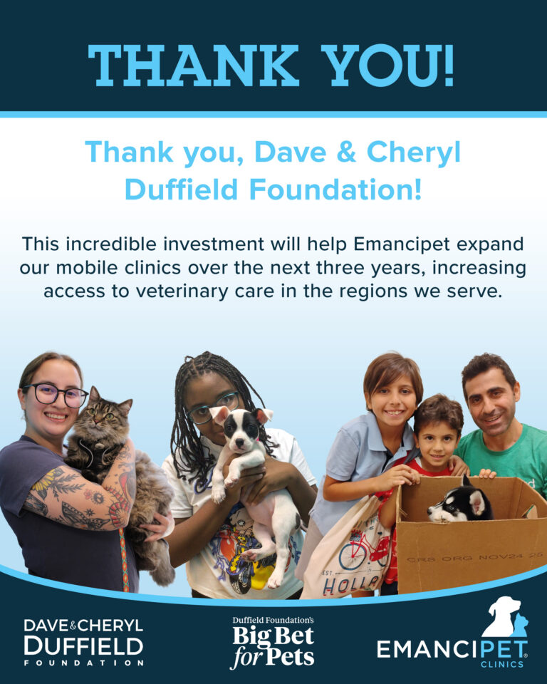 Thank you, Dave & Ceryl Duffield Foundation!